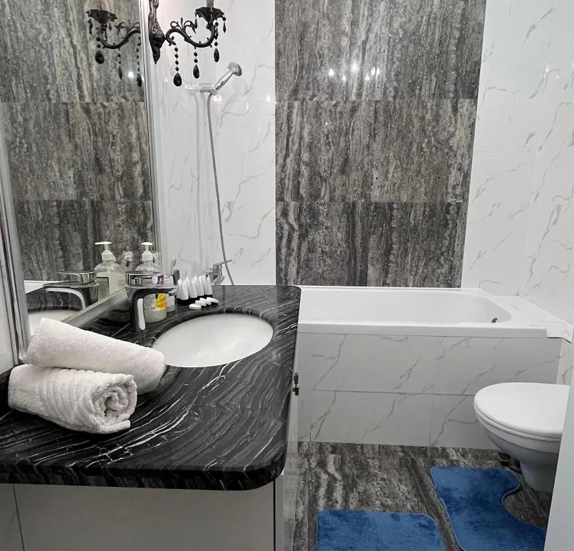 2 Комнатная Квартира С Панорамным Видом 126 Almaty Apartment